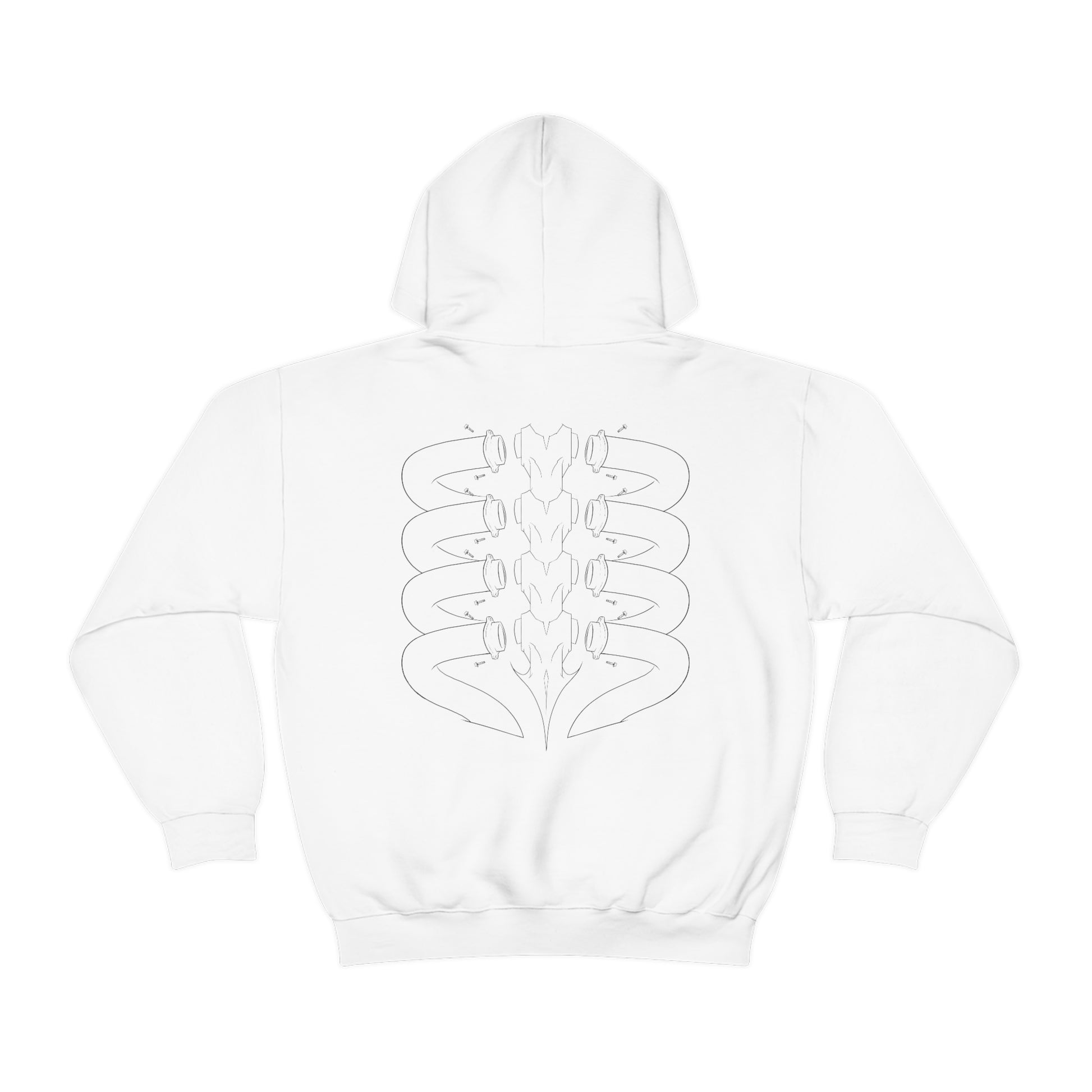 "BUILT DIFFERENT" MOTORCYCLE HOODIE