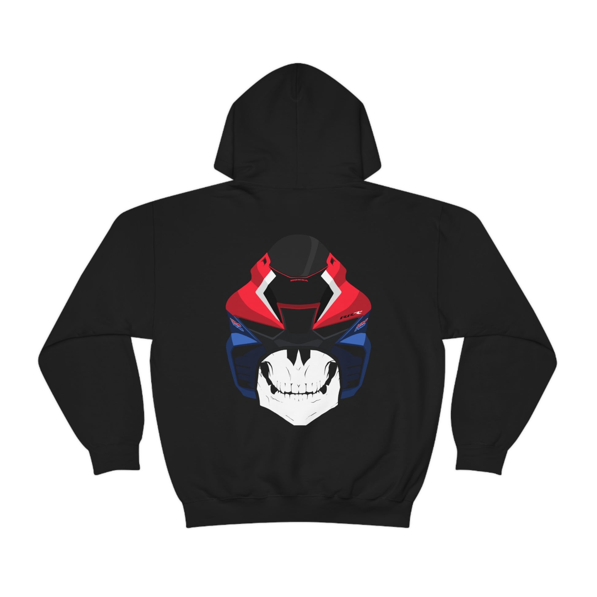 back of hoodie
