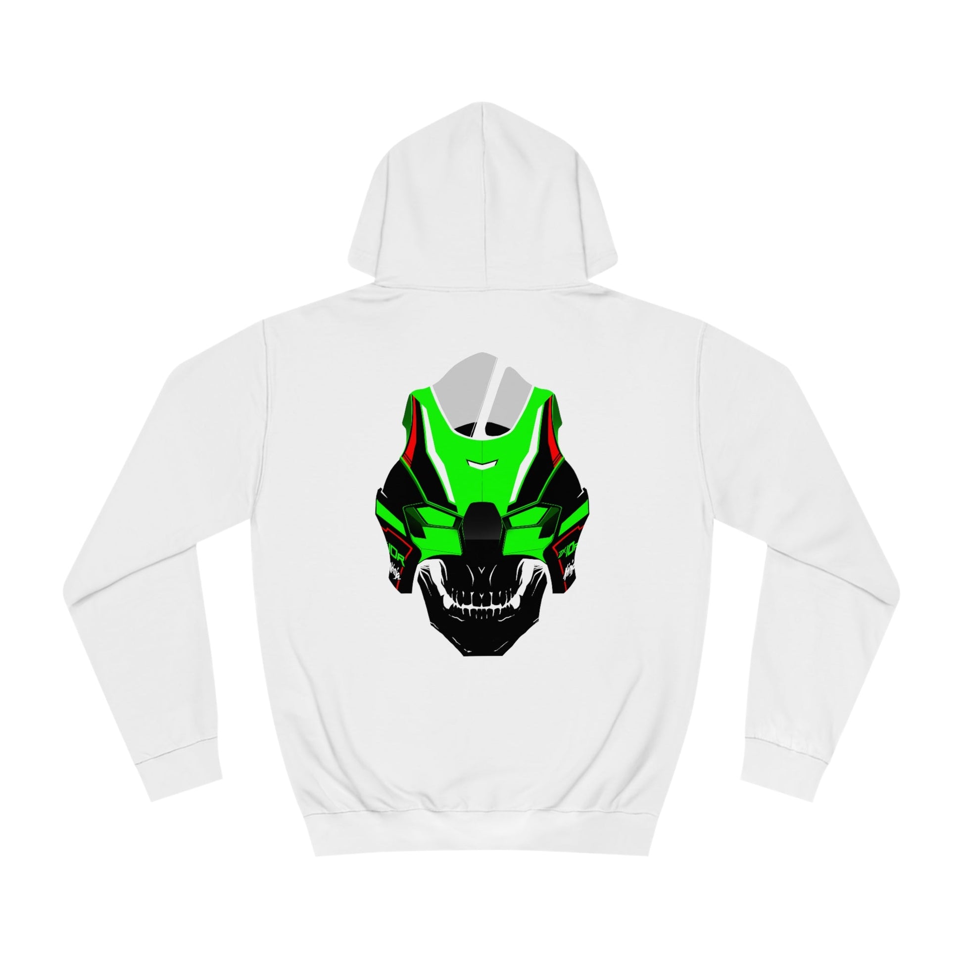 back of kawasaki zx10r sportbike hoodie