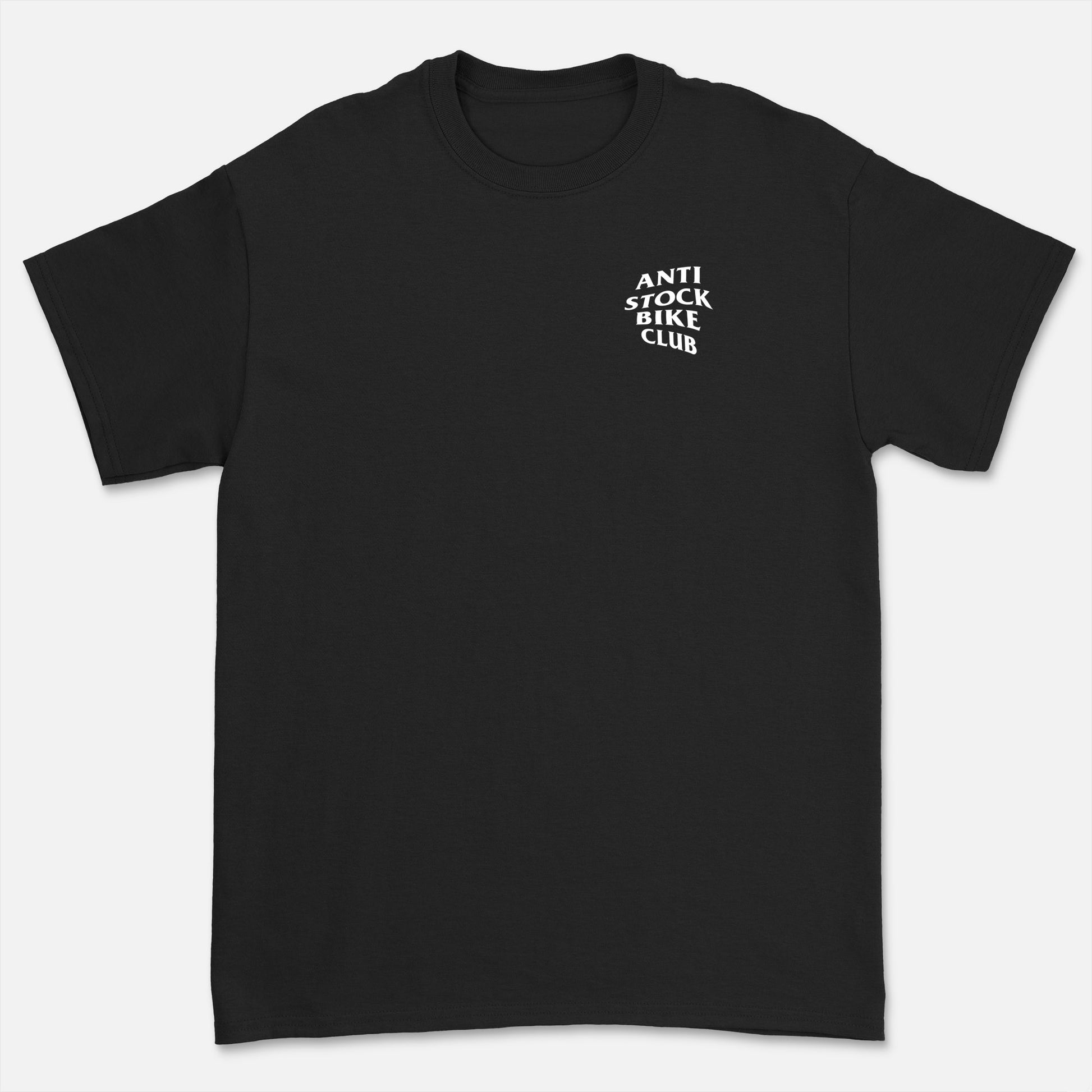 "ANTI STOCK BIKE CLUB" MOTORCYCLE T-SHIRT