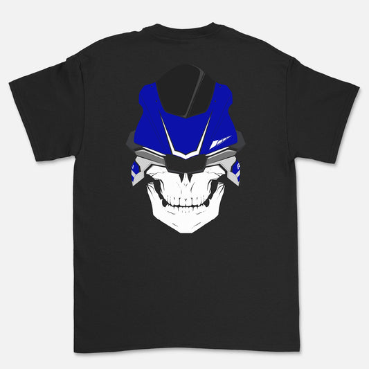 YAMAHA R1 SKULL sportbike motorcycle t-shirt back