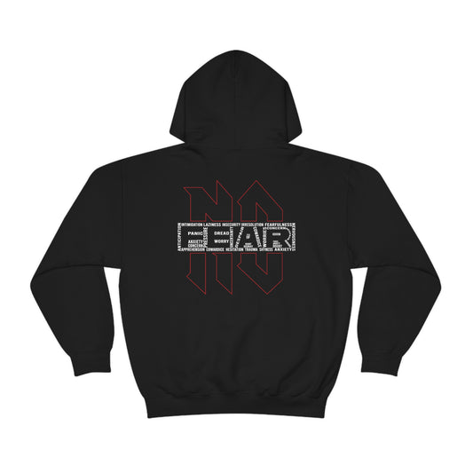 back of hoodie