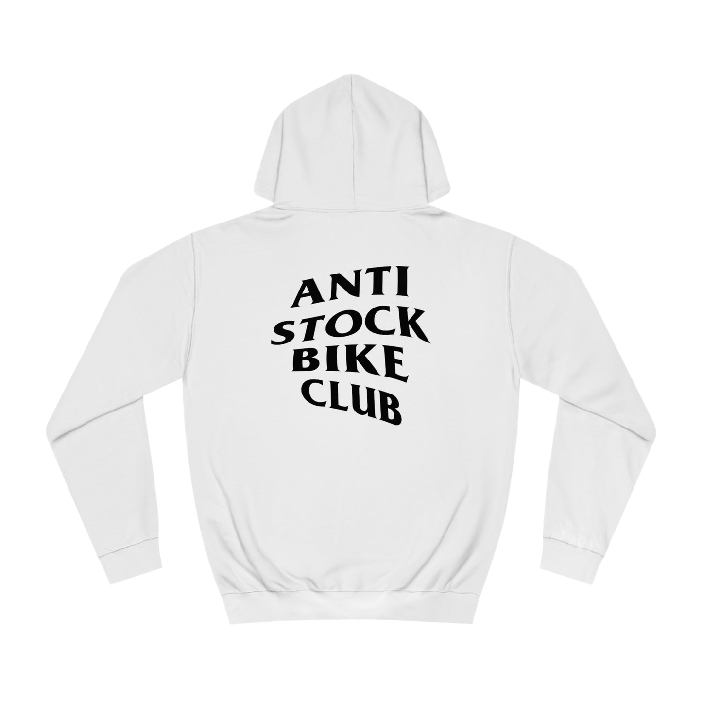 "ANTI STOCK BIKE CLUB" MOTORCYCLE HOODIE