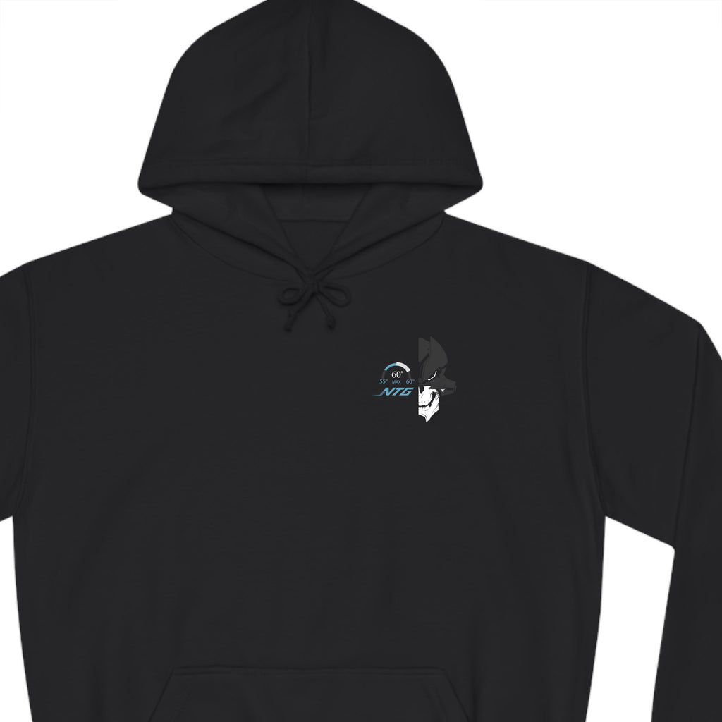    bmws1000rr hoodie front of hoodie close-up black