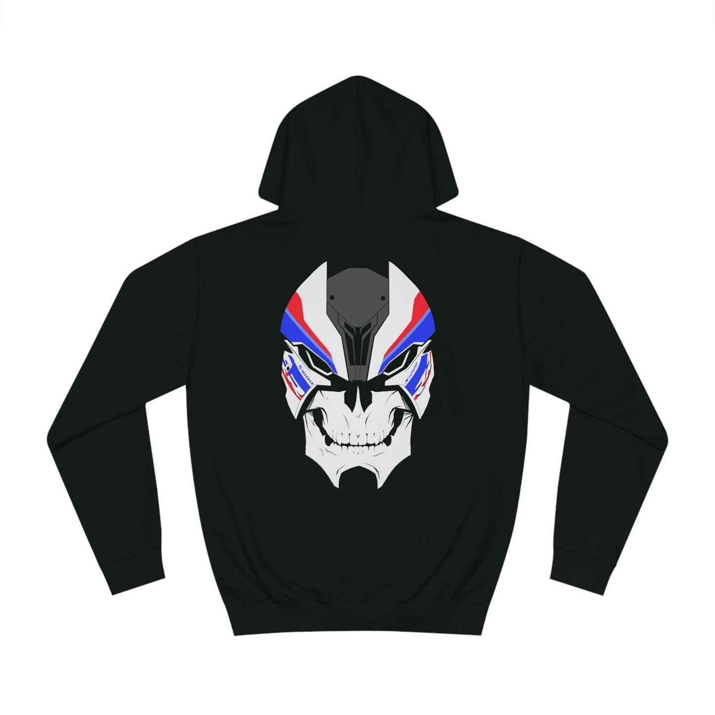  back of bmw s1000rr sportbike hoodie