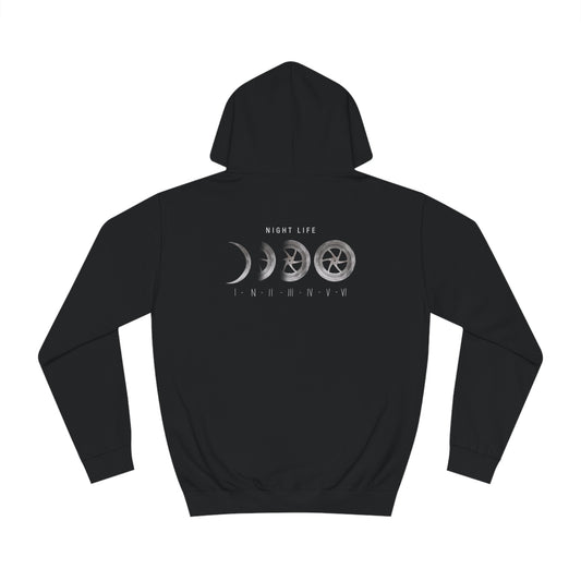 back of hoodie