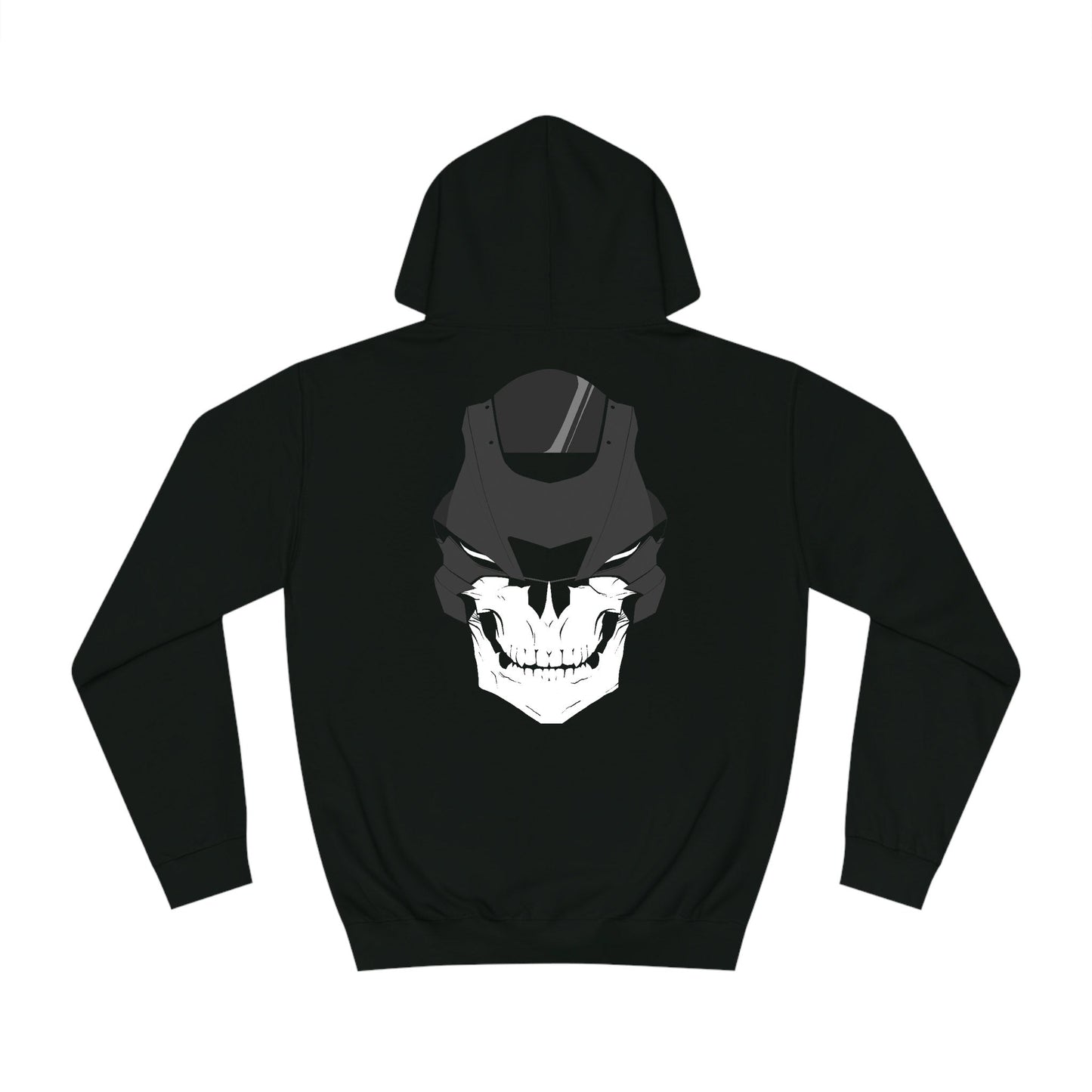 back of yamaha r6 sportbike hoodie black