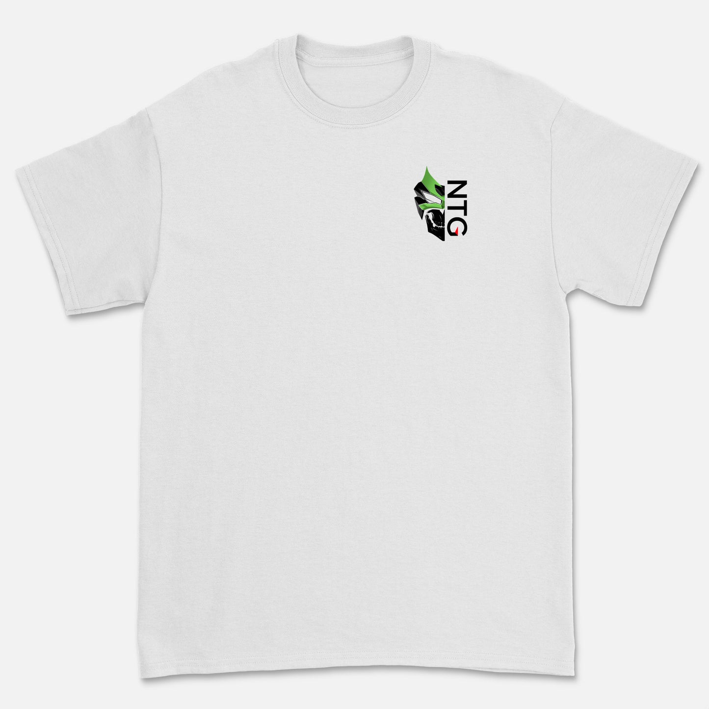 zx6r skull shirt front green