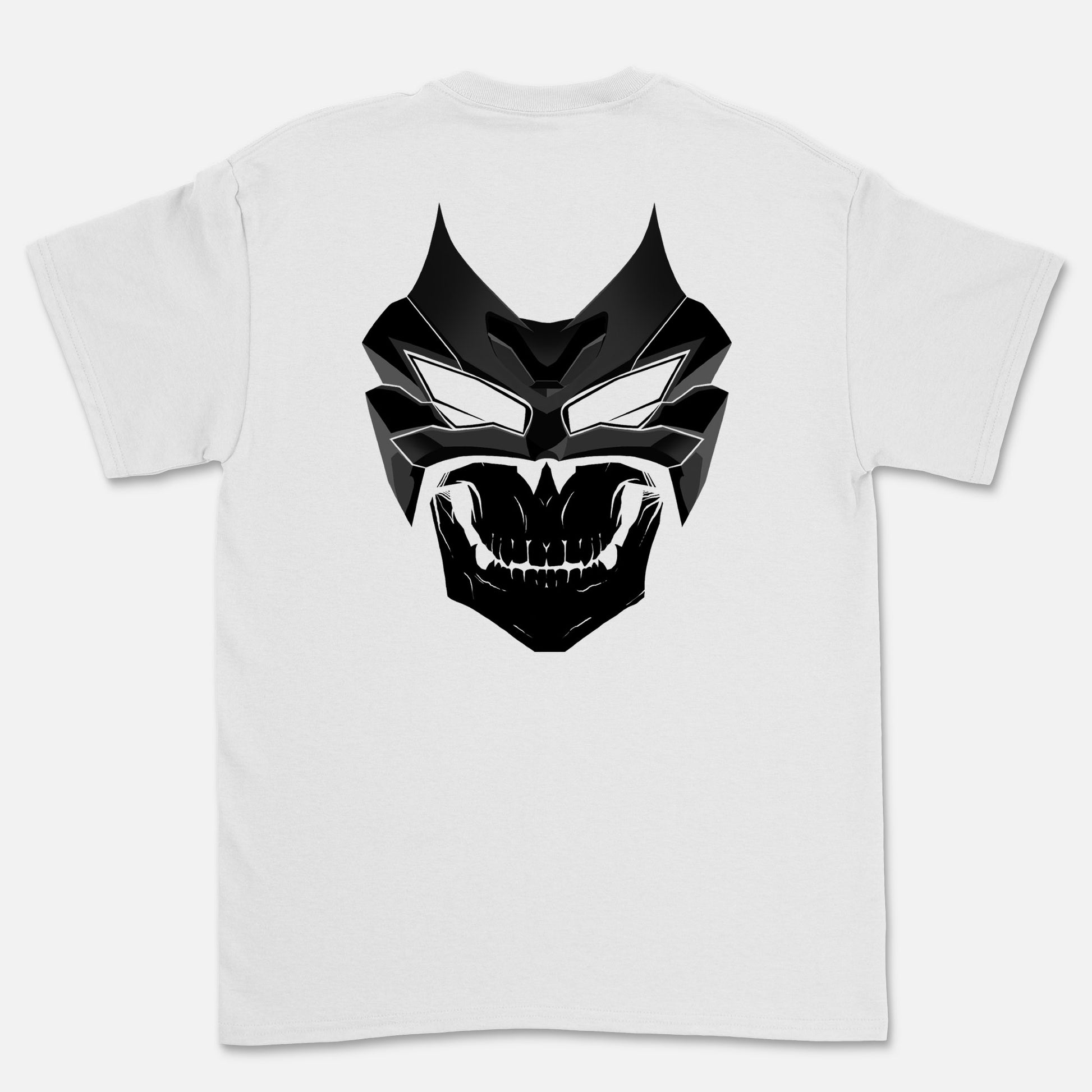 zx6r skull shirt rear black