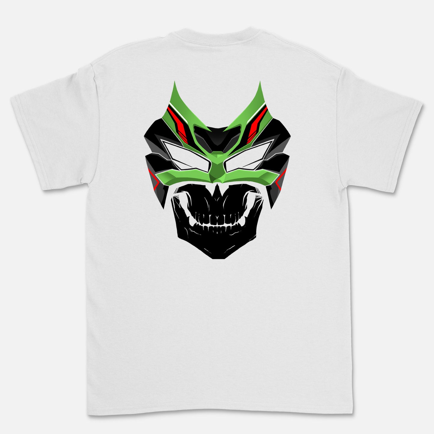 zx6r skull shirt rear krt